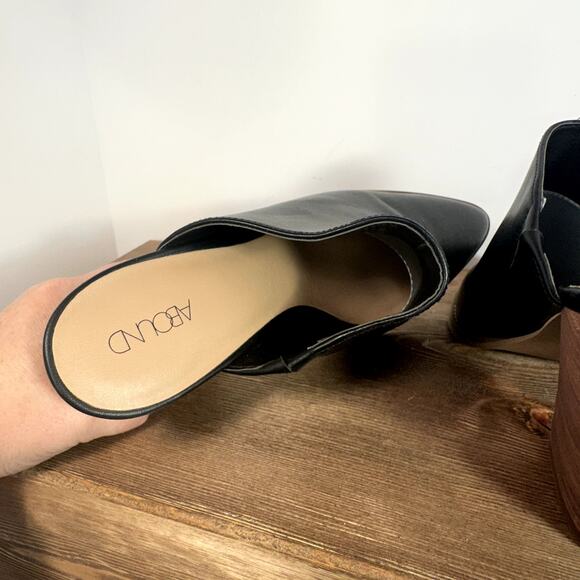 ABOUND MAYA Pointed Toe Block Heel Mules Womens SZ 9 Classy Chic Sophisticated - Picture 12 of 12